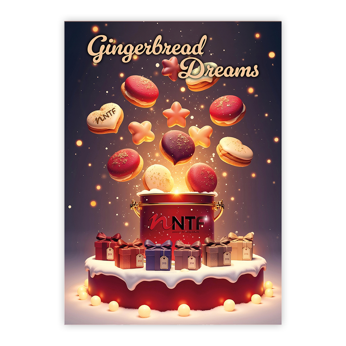 NTF-Poster Gingerbread Dreams 2025